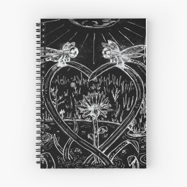 Item preview, Dragonfly love in black designed and sold by Tired-au.