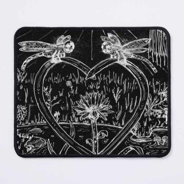 Item preview, Dragonfly love in black designed and sold by Tired-au.