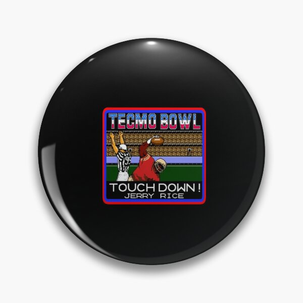 Artikelvorschau, Touchdown Jerry Rice Tecmo Bowl Retro Nintendo Design entworfen und verkauft von KhayalSaezo.
