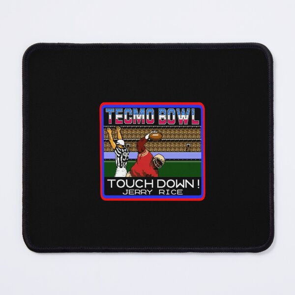 Item preview, Touchdown Jerry Rice Tecmo Bowl Retro Nintendo design designed and sold by KhayalSaezo.
