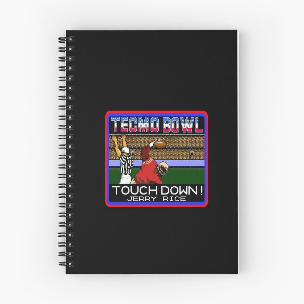 Item preview, Touchdown Jerry Rice Tecmo Bowl Retro Nintendo design designed and sold by KhayalSaezo.