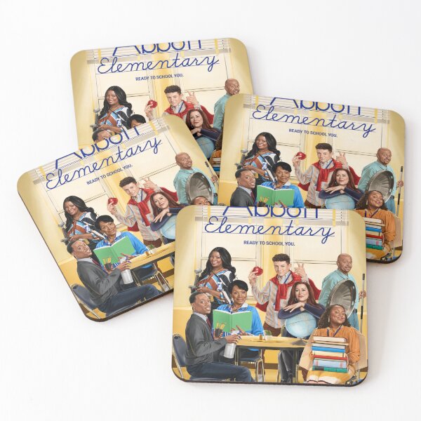 Item preview, Abbott Elementary designed and sold by BlockyBeasts.