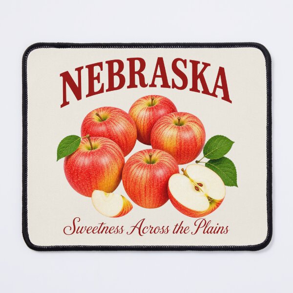 Item preview, Nebraska Apples Sweetness Across the Plains designed and sold by The-Drip-Studio.