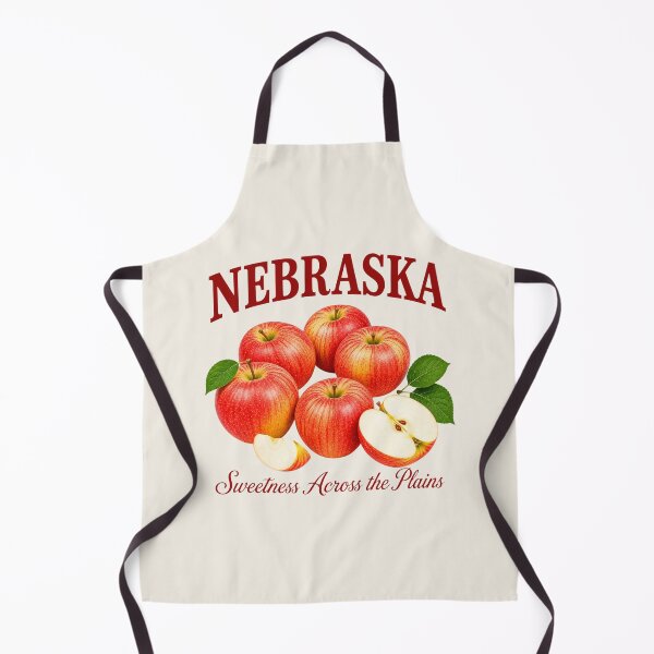 Item preview, Nebraska Apples Sweetness Across the Plains designed and sold by The-Drip-Studio.