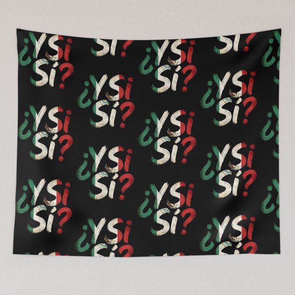 Item preview, Yesi Si Funny Mexican Pride Spanish Vintage Mexico Flag designed and sold by DarylPope.