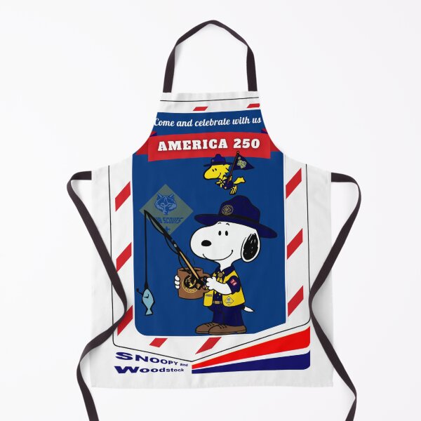 Item preview, Snoopy and Woodstock and the Cub Scouts Americas 250th Birthday designed and sold by The Retromotel.