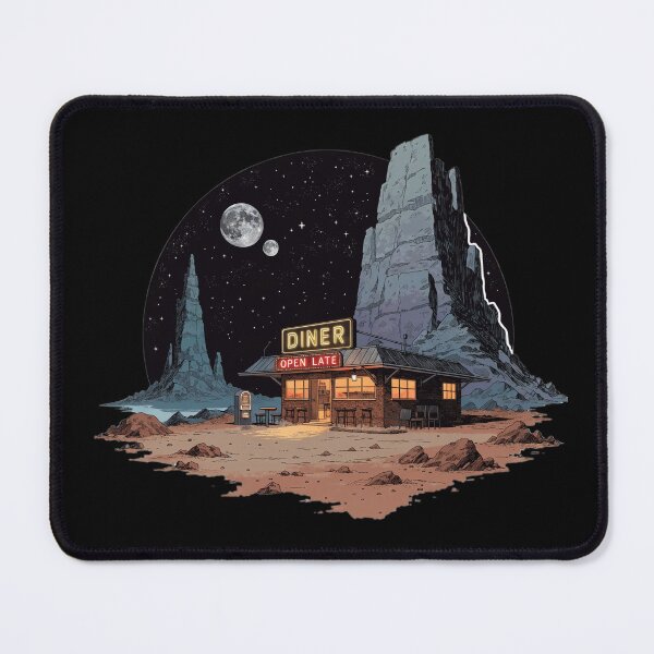 Artikelvorschau, Alien Desert Diner entworfen und verkauft von charliedelong.
