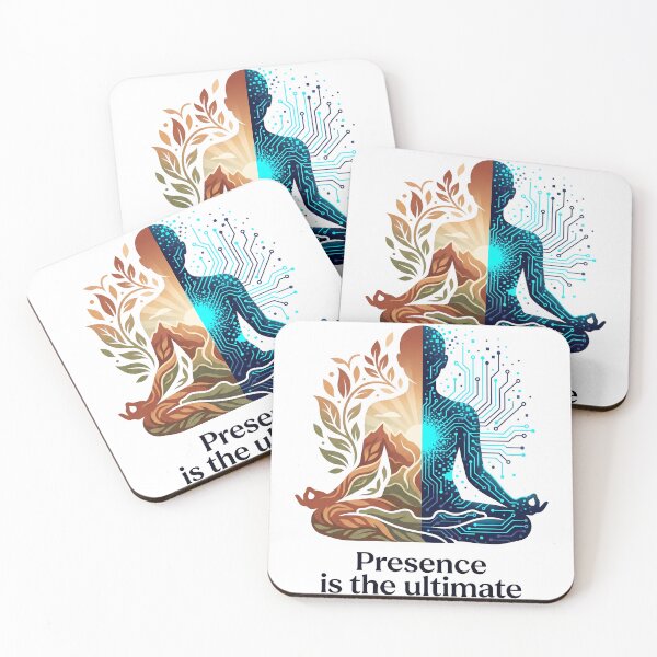 Item preview, Mindfulness, Technology, Presence T-shirt Cup Sticker Design designed and sold by engineram.