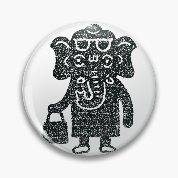 Item preview, Ganesha Handbag Minimalist Retro Stamp Pop Art designed and sold by PANNARUK THAILAND.