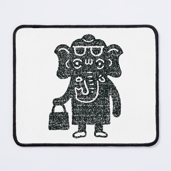 Item preview, Ganesha Handbag Minimalist Retro Stamp Pop Art designed and sold by PANNARUK THAILAND.