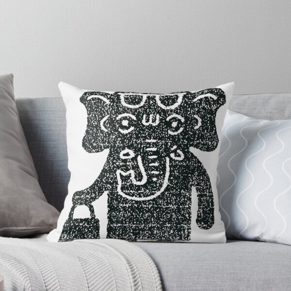 Item preview, Ganesha Handbag Minimalist Retro Stamp Pop Art designed and sold by PANNARUK THAILAND.
