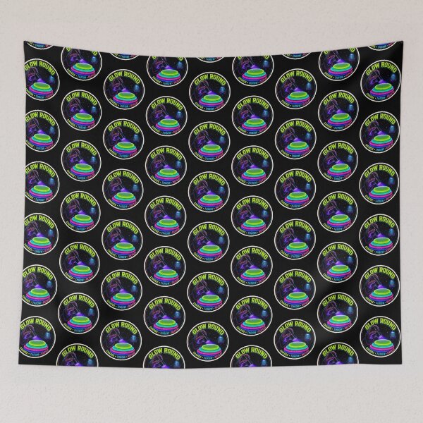 Item preview,  Glow Round Disc Golf Graphic designed and sold by Swanny's Custom T-shirt and Gift Designs.