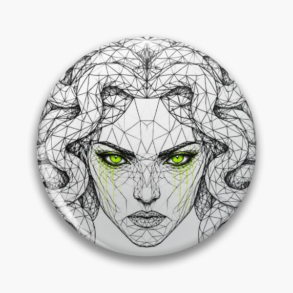 Item preview, Geometric Medusa designed and sold by joelthered.