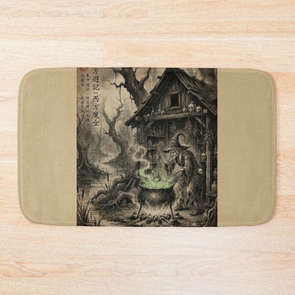 Item preview, Witch of the Western Swamp Sumi-e Ink Wash designed and sold by DuckOddity.