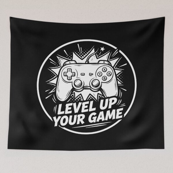 Item preview, Video game controller with gamer phrase designed and sold by Gamershop22025.