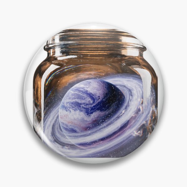 Item preview, Planet in a Jar Whimsical Space Galaxy T-Shirt designed and sold by charliedelong.