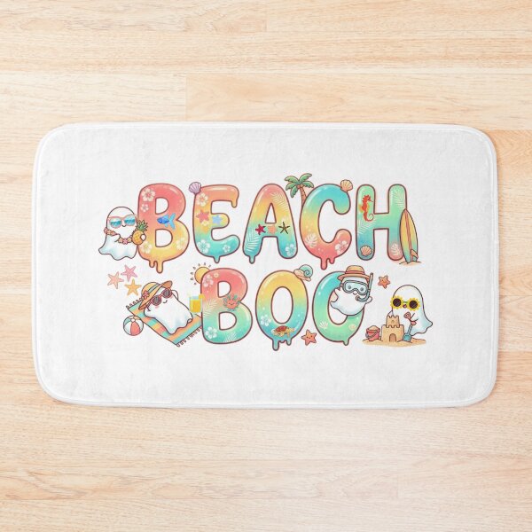 Item preview, Beach Boo Halloween Summer Typography  designed and sold by VibranPalette.