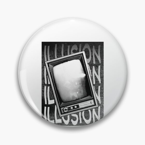 Item preview, Moody Distressed Television Monitor Halftone designed and sold by BalkanUnion.
