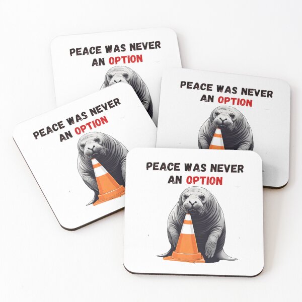 Item preview, neal “Peace Was Never an Option” designed and sold by Mystic & Celestial Art.