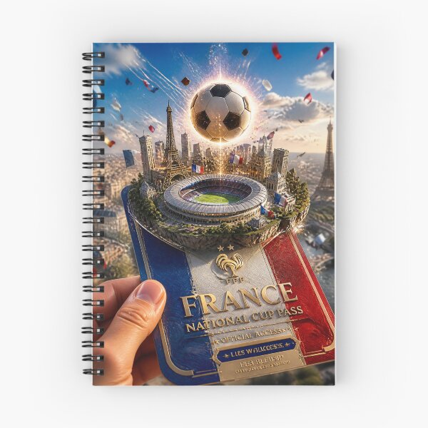Item preview, France Football National Cup Pass 3D Soccer Fan Art designed and sold by Dream Weave Studio.
