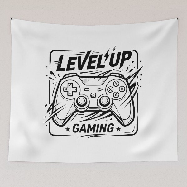 Item preview, Video game controller with gamer phrase designed and sold by Gamershop22025.