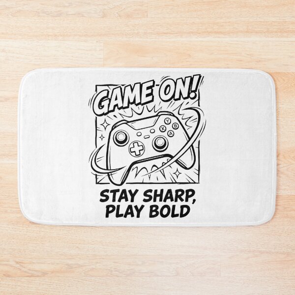 Item preview, Video game controller with gamer phrase designed and sold by Gamershop22025.