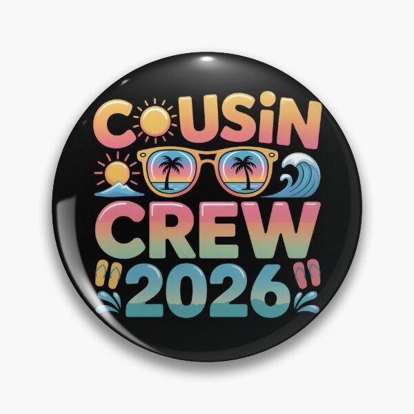 Item preview, Cousin Crew 2026 Family Vacation Matching, Summer Beach Trip Reunion Graphic Tee designed and sold by Zizo-DR44.