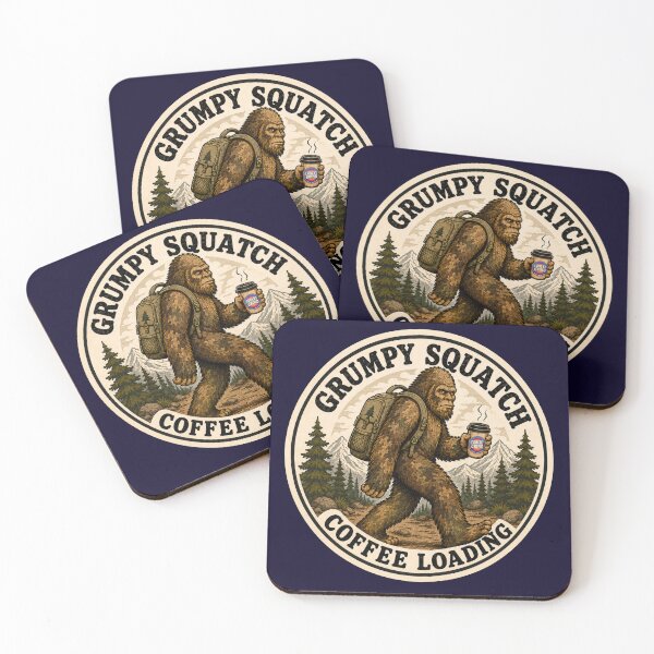 Item preview, Grumpy Squatch Coffee Loading designed and sold by Swanny's Custom T-shirt and Gift Designs.