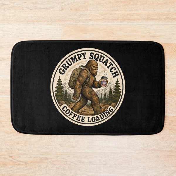 Item preview, Grumpy Squatch Coffee Loading designed and sold by Swanny's Custom T-shirt and Gift Designs.