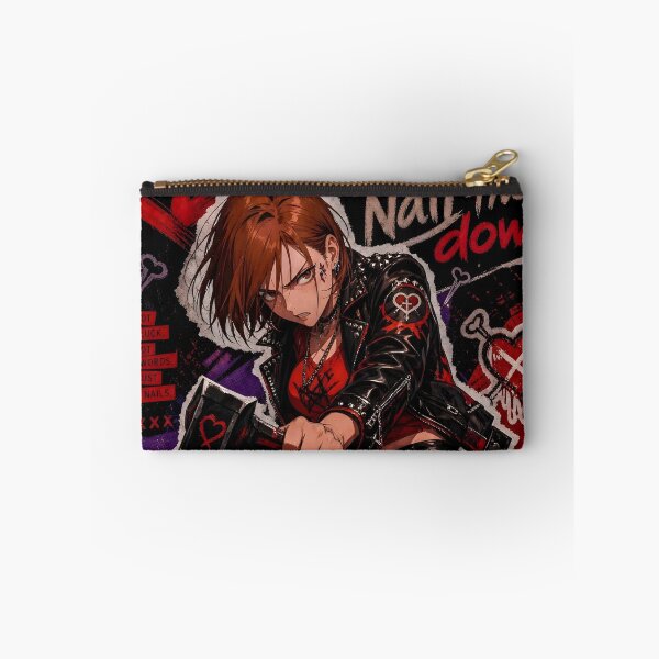 Item preview, Punk Gothic Hammer Girl | Dark Fantasy Anime Style Urban Rebel Art designed and sold by Dyan4.