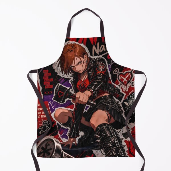 Item preview, Punk Gothic Hammer Girl | Dark Fantasy Anime Style Urban Rebel Art designed and sold by Dyan4.