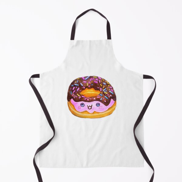 Item preview, Kawaii Chocolate Donut Sprinkles Cute Food Watercolor designed and sold by WatercolorWhis.