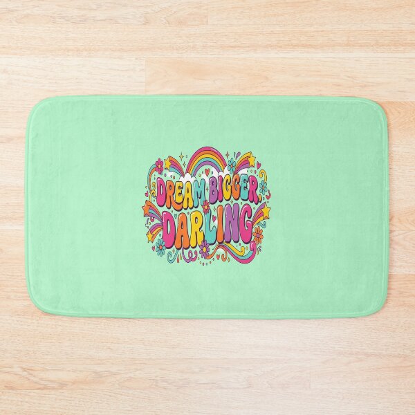 Item preview, Dream Bigger Darling Groovy Motivational Quote for Women designed and sold by Soft Strength Studio.