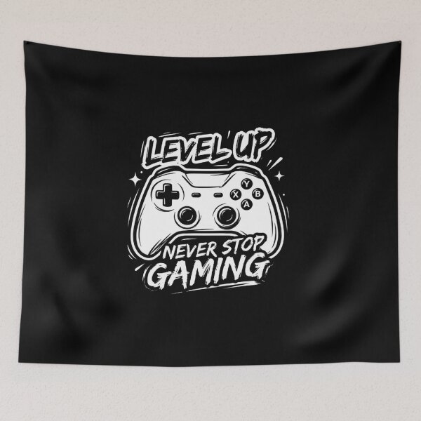 Item preview, Video game controller with gamer phrase designed and sold by Gamershop22025.