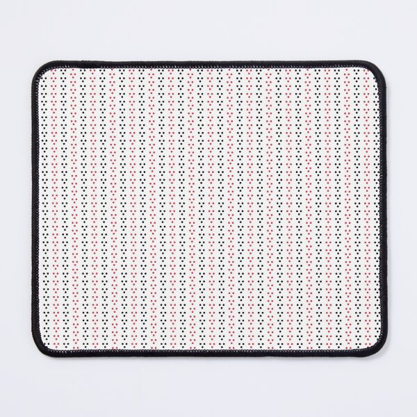 Item preview, Onyx, brick red & white micro dot stripes designed and sold by Mint + Midnight.