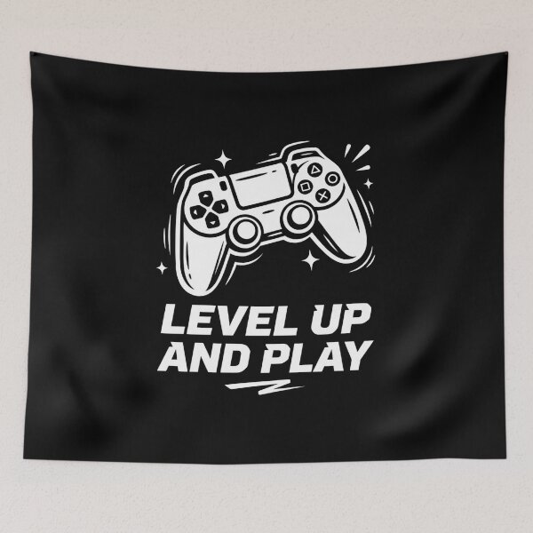 Item preview, Video game controller with gamer phrase designed and sold by Gamershop22025.