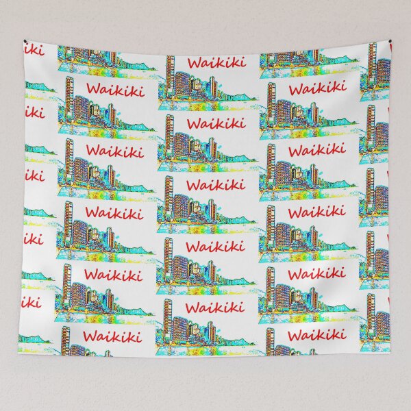Item preview, Waikiki Shores II designed and sold by R-F-B.