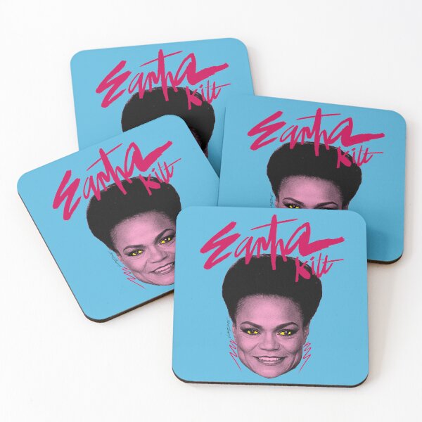 Item preview, EARTHA KITT 80S RETRO POP STYLE BLUE designed and sold by DiscoDiscoMx.