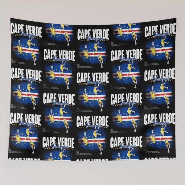 Item preview, Cape Verde Vozinha Hero FIFA World Cup designed and sold by NgocLanDesign.