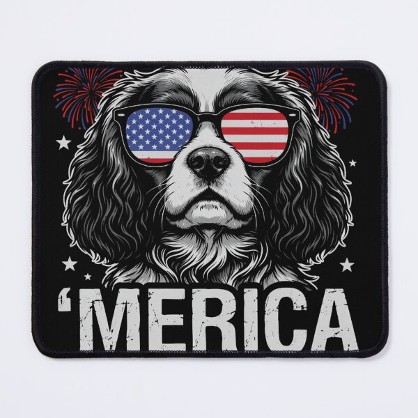 Item preview, America Patriotic Dog Sunglasses USA Flag 4th of July, Vintage American Puppy designed and sold by Zizo-DR44.
