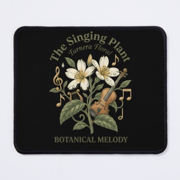 Item preview, Singing Plant Botanical Melody T-shirt | Floral Violin Illustration designed and sold by SONOONDESIGN.