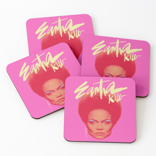 Item preview, EARTHA KITT 80S RETRO POP STYLE PINK designed and sold by DiscoDiscoMx.