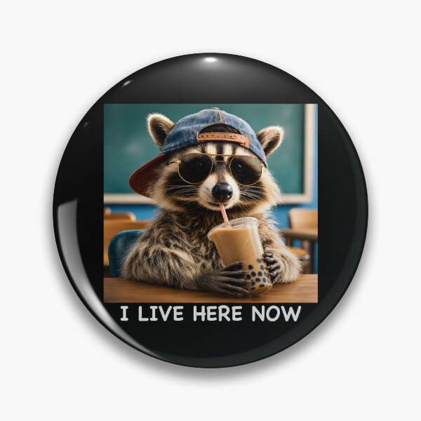 Item preview, I Live Here Now designed and sold by Poopielandia.