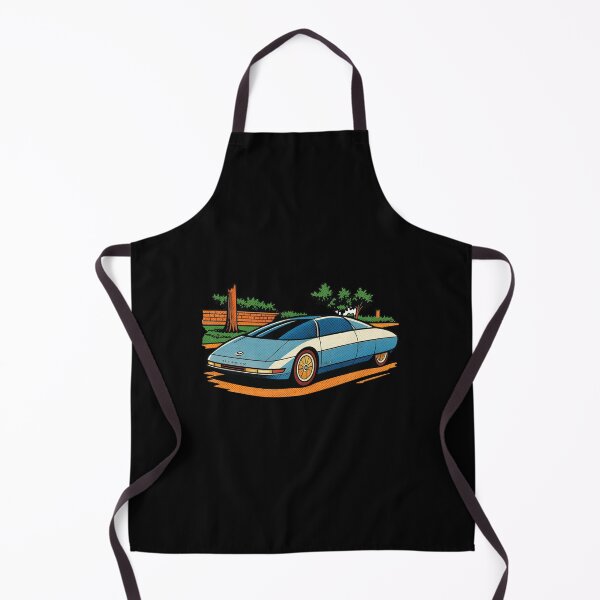 Item preview, 80s Retro Futuristic Concept Car Neon Synthwave Design designed and sold by TEEJAMBOREE.