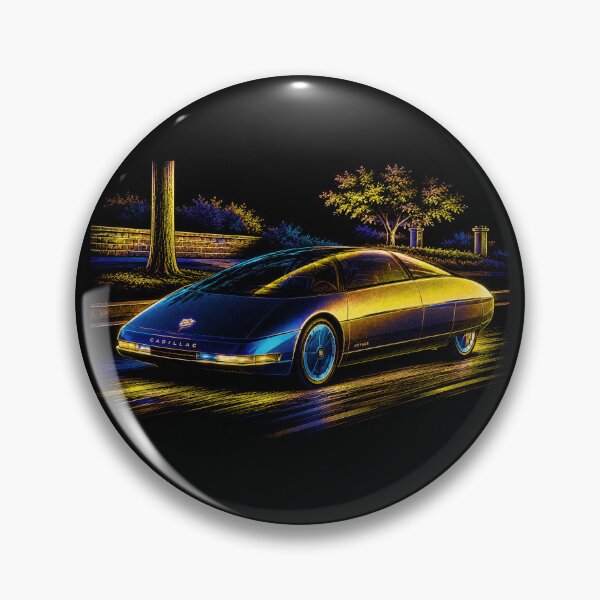 Item preview, 80s Retro Futuristic Concept Car Neon Synthwave Design designed and sold by TEEJAMBOREE.