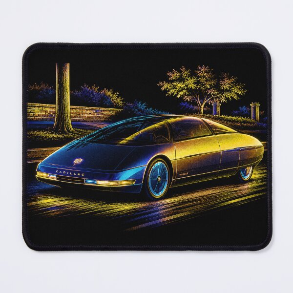 Item preview, 80s Retro Futuristic Concept Car Neon Synthwave Design designed and sold by TEEJAMBOREE.