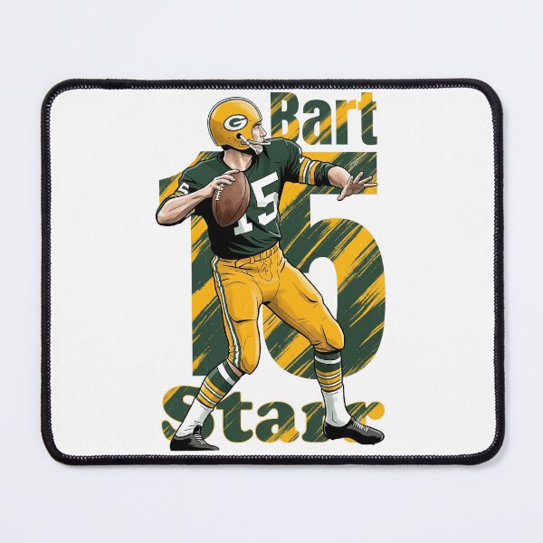 Item preview, Retro Bart Starr 15 - Green Bay Football Legend designed and sold by Thogan0416.