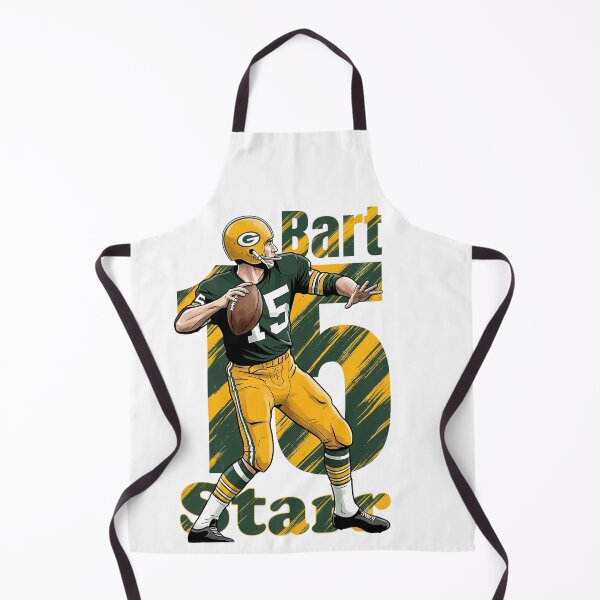 Item preview, Retro Bart Starr 15 - Green Bay Football Legend designed and sold by Thogan0416.