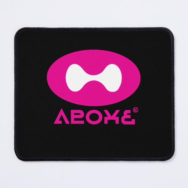 Item preview, Bright Hot Pink Oval with Minimalist Bowtie Motif designed and sold by Nashuas.
