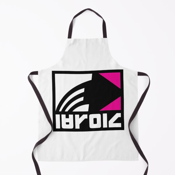 Item preview, Abstract Curved Linear Grid Layout with Hot Pink Triangle Accents designed and sold by Nashuas.